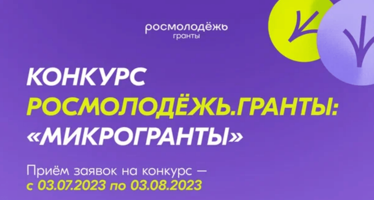 Конкурс Росмолодёжь.Гранты: «Микрогранты».